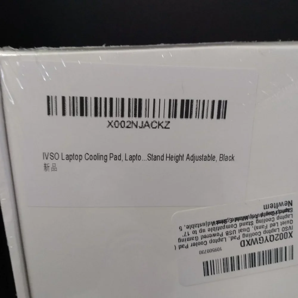 New IVSO Laptop Cooling Pad LCD Notebook Radiator